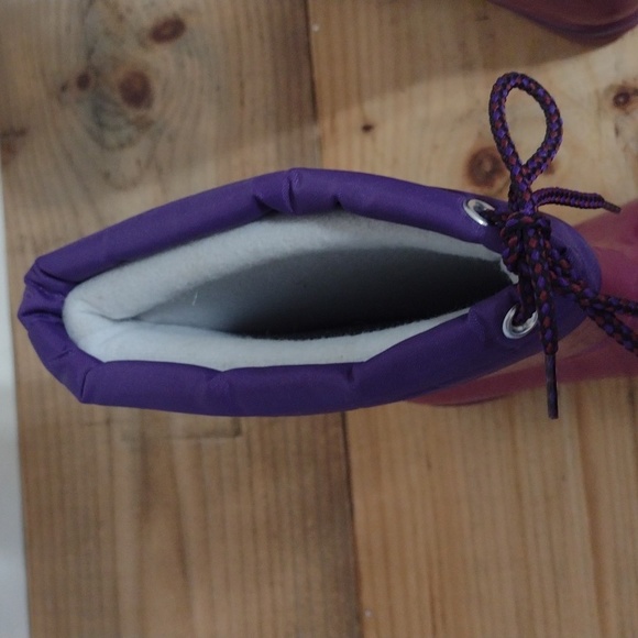 LaCrosse Vintage Pink & Purple Waterproof Slip Resistant Snow Boots NWT … - Picture 11 of 15